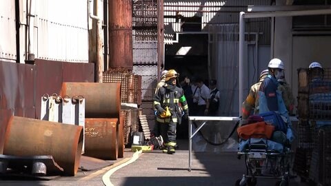 【速報】東京・大田区の工場が爆発し従業員3人がケガ　ガス爆発か　ガラスなど破片が周辺に