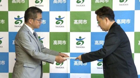 活断層発言に高岡駅南側の自治会が白紙撤回を要求　発言の「根拠を明示して」