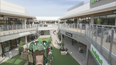 飲食店含む114店舗はペット同伴可…『三井アウトレットパーク岡崎』開業 保育士が常駐する「スキッズガーデン」も