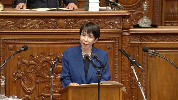 FNNプライムオンラインのニュース記事「高市首相が外国人の違法行為やルール違反に「毅然と対応」所信表明演説で強調「司令塔機能を強化し既存のルールの遵守求める」｜FNNプライムオンライン」の画像