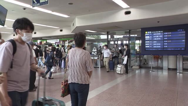 コロナ禍の空港は異例の盆休み