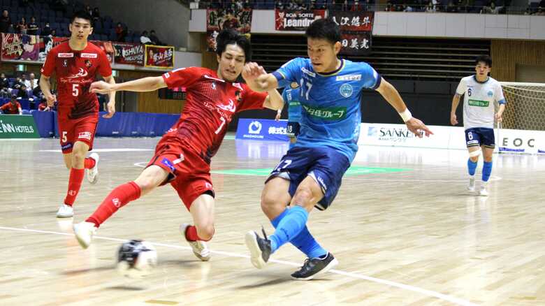 【Fリーグ】エスポラーダ北海道、室田の連続ゴールで同点、笠島弾で一時逆転も浦安に4-5惜敗　平山監督「上位のチーム相手にこれくらいやれるということは大きな自信になる」｜FNNプライムオンライン
