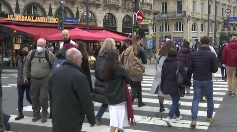 パリ市内公共の場所でマスク着用を義務づけ　違反者に罰金135ユーロ