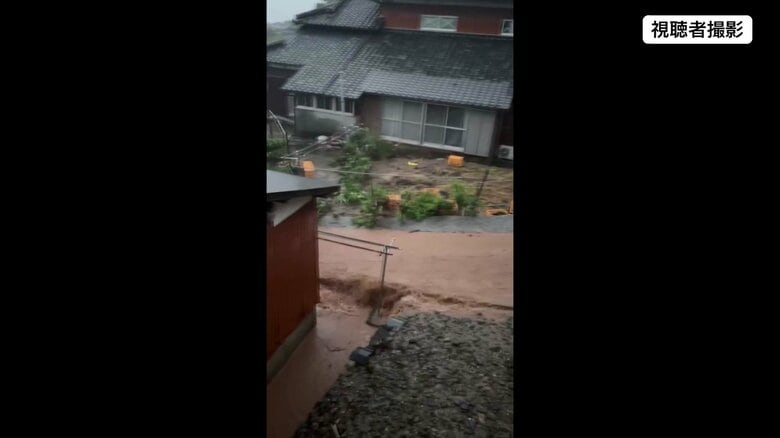 南島原市口之津では降り始めからの雨量が9月の平年値を超える　土砂災害などに警戒を｜FNNプライムオンライン