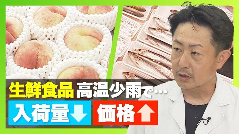 1010品目の値上げに…“生鮮食品”高温少雨で入荷量減少・価格上昇 スーパーは仕入れに苦労「売るものがない」新潟｜FNNプライムオンライン