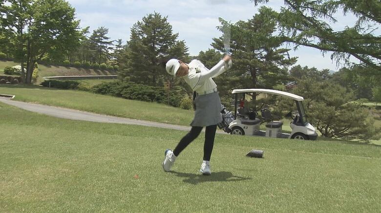 コースでの練習（5月20日、塩尻市）