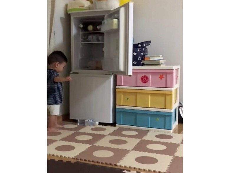 ドアを開けると…（提供：airiさん）