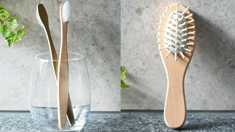 繰り返し使えるアメニティーも販売する（提供：琵琶湖ホテル　※画像は一部を編集部で加工）