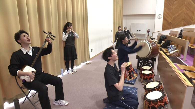 あきた総文2026での上位入賞目指し練習に励む部員たち