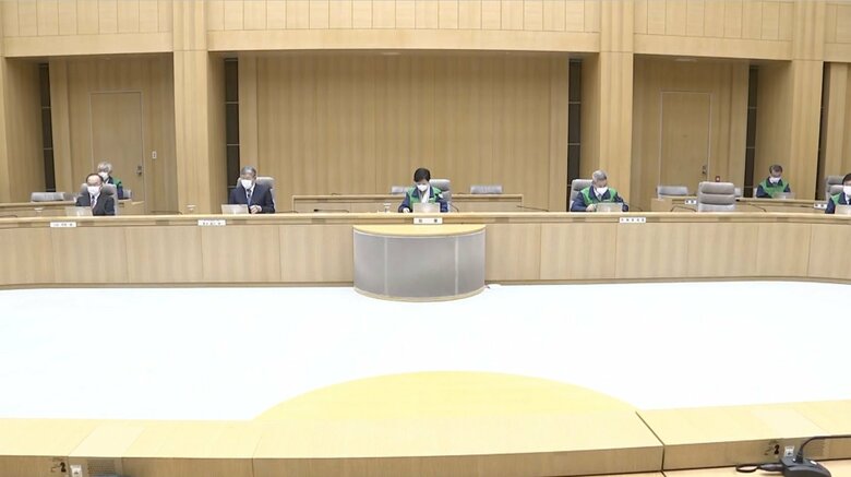 東京都モニタリング会議（午後1時 都庁）