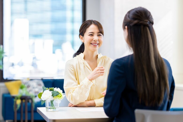 アドバイストークは肯定から提案の順に（画像：イメージ）