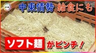 人気のソフト麺にも…『学校給食』にも影を落とす中東情勢 コスト抑えながら質を確保する現場の奮闘