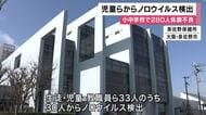 小中学生２８０人体調不良　児童らからノロウイルス検出　町長「ただただ驚いた」　全員が快方へ　大阪・熊取町　　　　　　　　