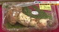“豊作”の松茸　1パック4500円～1万9000円「都内ではこの値段で買えない」　道の駅に開店前から長い列　雨が続き生育順調、10日間で1200パック並ぶ　10月中旬まで入荷続く見込み　長野・青木村