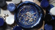 星空を閉じ込めた“シーリングスタンプ”の制作工程も美しい…他の作品もいろいろ見せてもらった