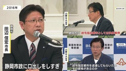 「言葉は武器にも凶器にもなる」“不仲”な知事の過激発言に悩まされ…退任市長の最後の苦言【静岡発】