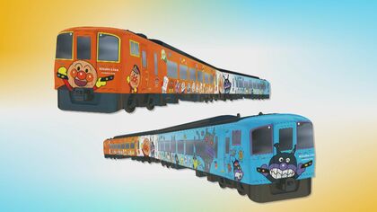 【時刻掲載】ＪＲ高徳線（高松駅～徳島駅）の「アンパンマン列車」１０月２５日運行開始　出発式も開催へ