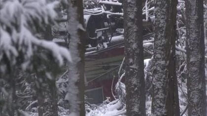 秋田内陸線の列車が脱線・転覆　運転士1人がけが　阿仁合ー角館駅間で運転見合わせ　秋田・北秋田市
