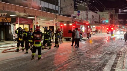 「店舗のダクトから出火している」アーケード街の飲食店から出火…立ち上る白煙で現場は一時騒然…ケガ人なし＜北海道北見市＞