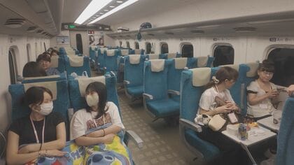 「思ったより快適」東海道新幹線初の“夜行列車”特別運行 夜10時台に東京発→岐阜羽島で約6時間停車→朝7時前に新大阪
