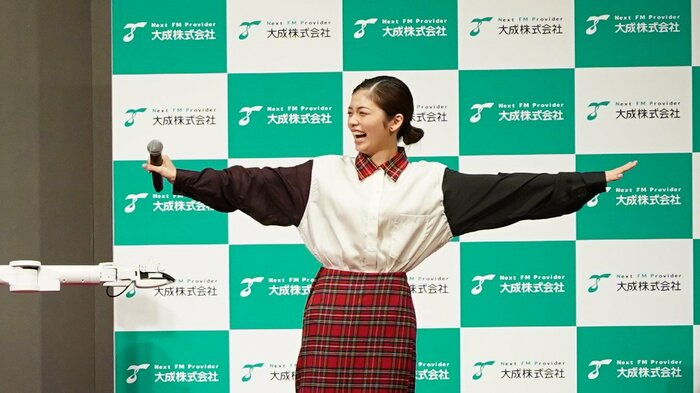小芝風花さんも「ティー!」