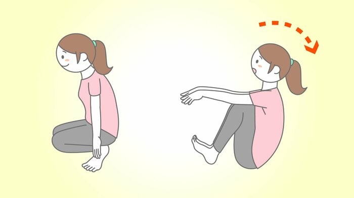 つま先立ちや転倒は骨盤の後傾が原因