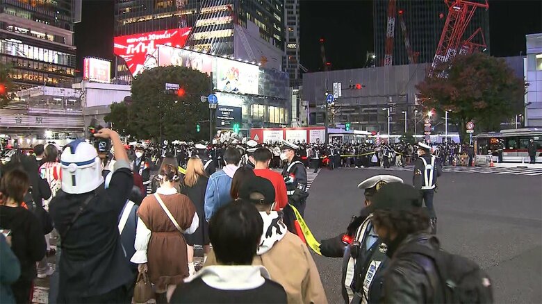【厳戒】ハロウィーン夜の“渋谷”最大の人出か　ソウル雑踏事故を受けて 警視庁が警備強化方針｜FNNプライムオンライン