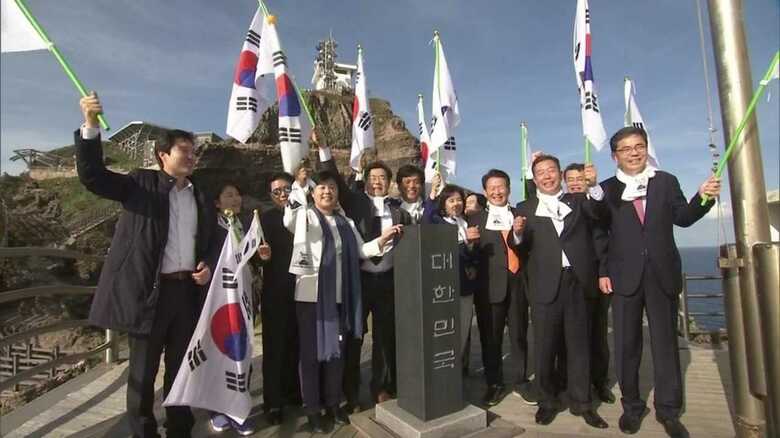 「歴史的な根拠を示せ！」竹島問題に一石  超党派議連が韓国議員に公開質問状を送付｜FNNプライムオンライン