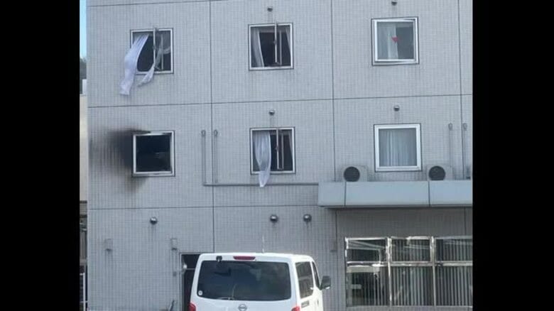 【速報】倉敷市児島塩生のホテルで火災　客室にいた男性１人死亡　ほかの客や従業員は無事【岡山】｜FNNプライムオンライン