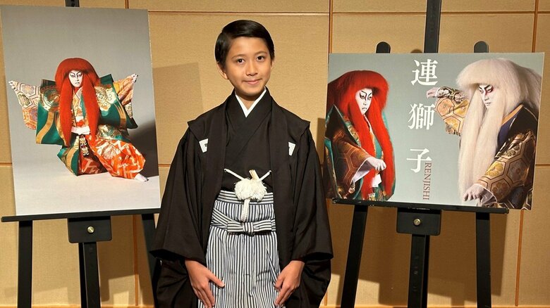 「新たなモノに挑戦したい」市川新之助(11)が歌舞伎で初の単独会見も堂々抱負　父・團十郎は「怒らない。崖から突き落とすような厳しい指導はない」｜FNNプライムオンライン