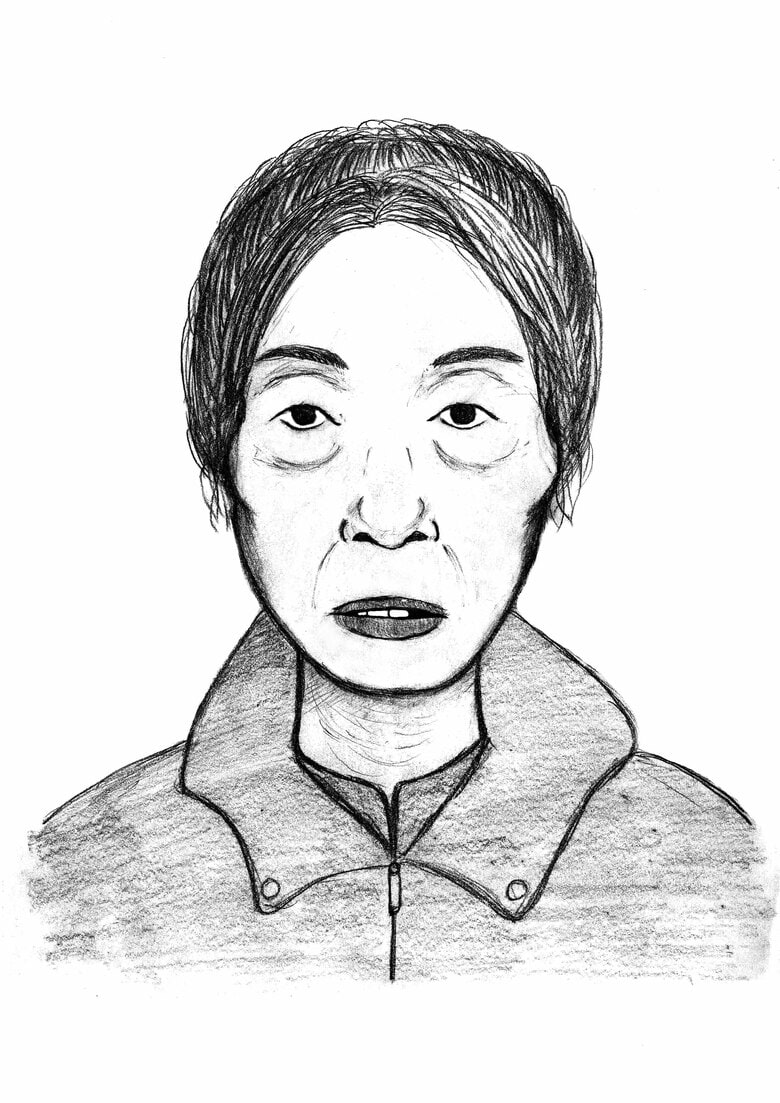 島の岩場に倒れて死亡の60～80代の女性　警察が似顔絵公開し情報提供を呼びかけ　釣り人が発見　福岡・東警察署｜FNNプライムオンライン