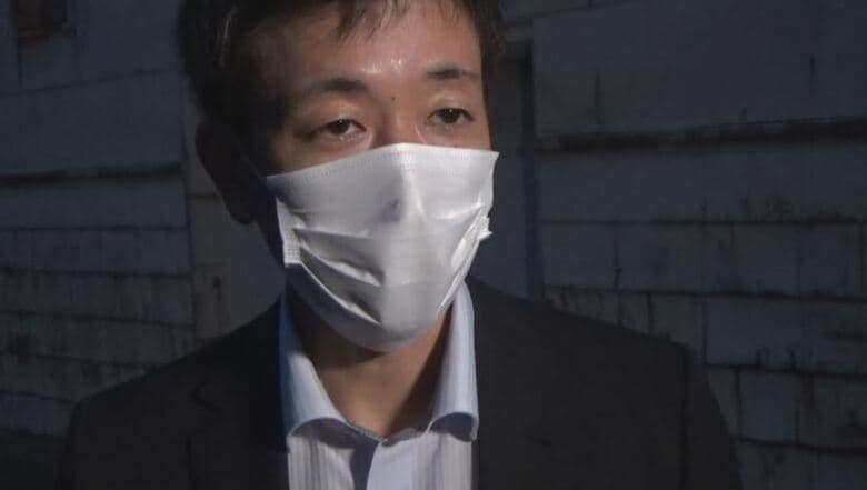 丸山大輔被告（2021年9月　事件翌日）