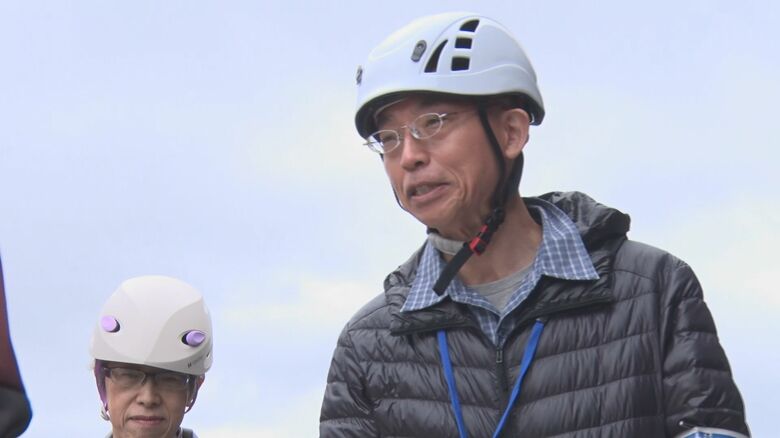 御嶽山火山マイスター・里見智秀さん