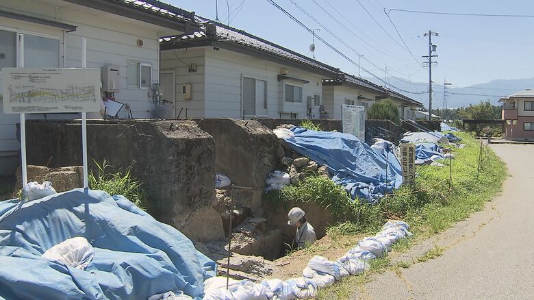 伊那飛行場　第二格納庫跡