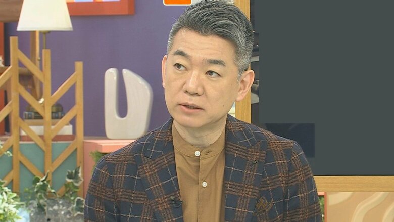 橋下徹氏 　関西テレビ「旬感ライブとれたてっ！」より