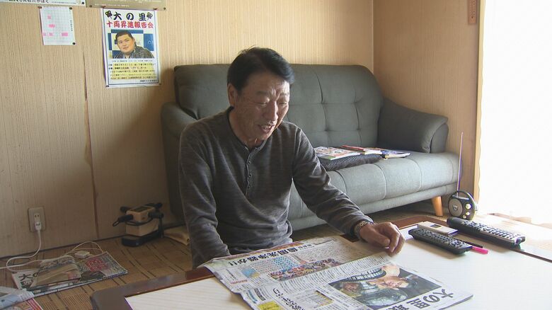 大の里の祖父、中村貞夫さん