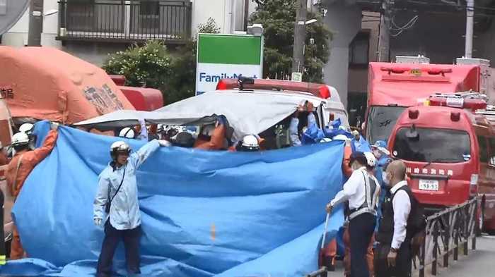 2019年5月28日　スクールバスを待つ児童の列を男が襲い2人が死亡　神奈川・川崎市