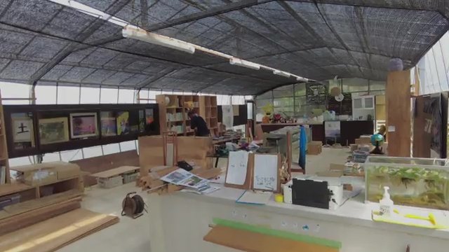 八津尾さんの新たな夢「八津尾のうえん図書館」