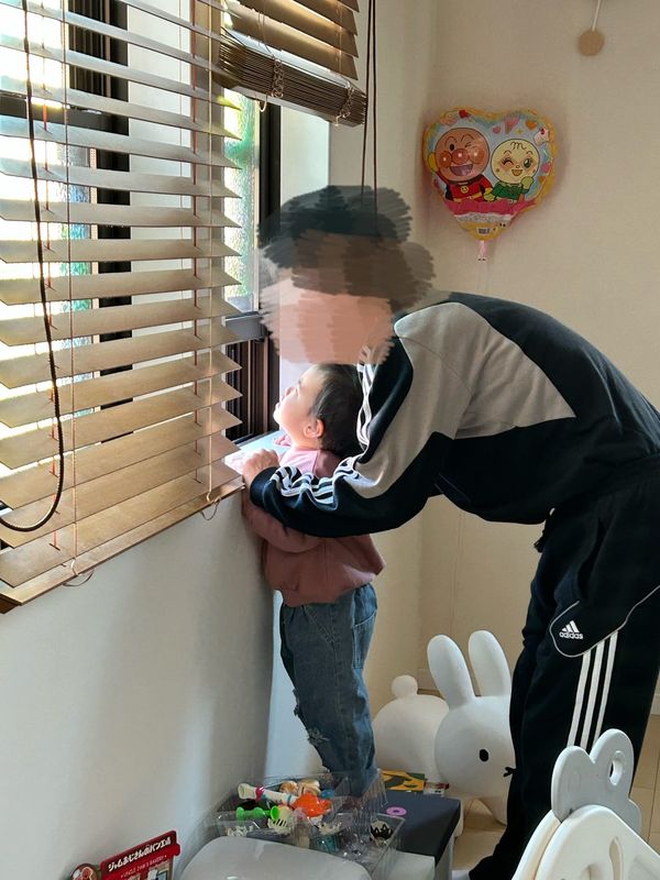 現在2歳のういはちゃん（提供：ういちゃんままさん）