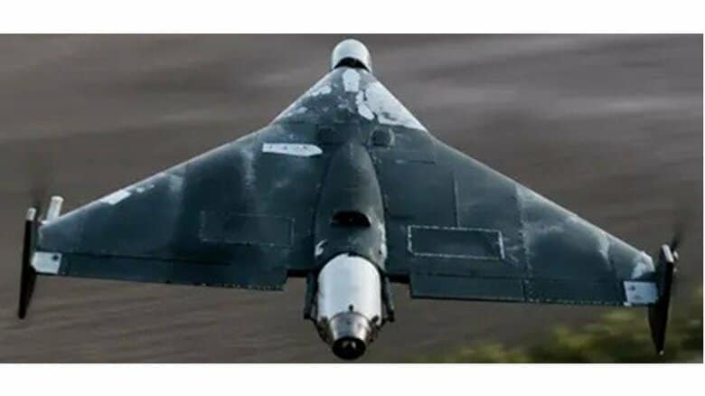 ロシアのジェット推進自爆無人機ゲラン4（ウクライナ国防情報局、2026年5月25日）　