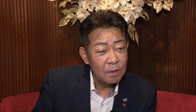 県社交飲食業生活衛生同業組合　高橋隆幸理事長