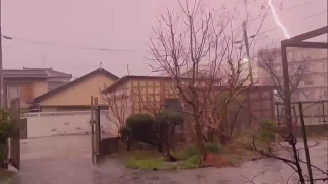 ≪30日の新潟県≫未明から雷が鳴り響く 寒気の影響で荒れた天気に 落雷・突風・ひょうに注意