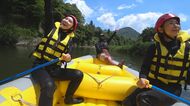 飛び込み・滝打たれ体験も…ラフティングで夏の大自然満喫 「ものづくりの街」三条市の新たな観光資源に？