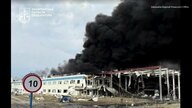 ウクライナ西部でアメリカ資本企業がロシア軍の攻撃を受け大規模火災　「数発の巡航ミサイルが着弾」とゼレンスキー大統領