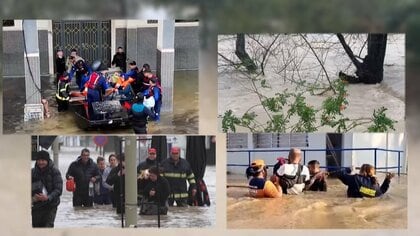 モロッコでは洪水被害拡大…対岸のスペインやポルトガルでも「冬の嵐」襲来で街が水没　南米でも乾期に異例の大雨で洪水