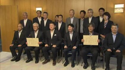 ３月の山林火災で消火活動にあたり民家への類焼を防いだ岡山市と玉野市の消防団に県が感謝状贈呈【岡山】