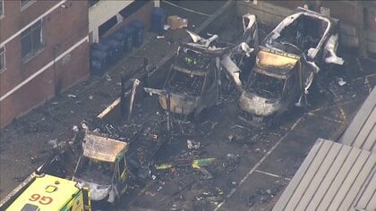 ロンドンのユダヤ系団体の救急車放火事件　新たに3人逮捕