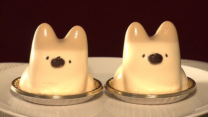 まるで“躍る”秋田犬!?　思わず揺らしたくなる「秋田犬ぷりん」　韓国発祥の癒やし系スイーツが登場【秋田発】