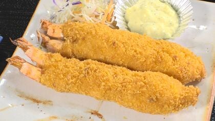 エビフライには尻尾が“2つ”…魚が主役の食堂『杉マル』この道一筋42年の料理人が家族で歩む新たな挑戦