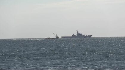 【速報】プレジャーボート同乗者の男性か？海中で1人発見_紋別市沖のプレジャーボートと漁船の衝突事故現場付近で海上保安部_潜水士が衝突現場付近の海底を捜索〈北海道紋別市〉